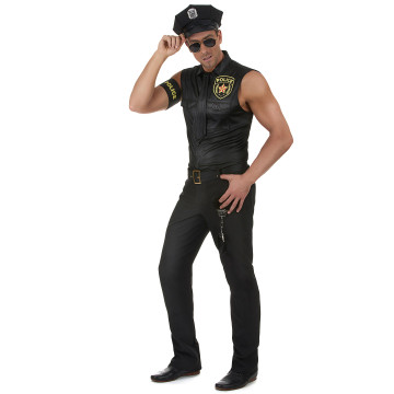Costume sexy de policier pour homme