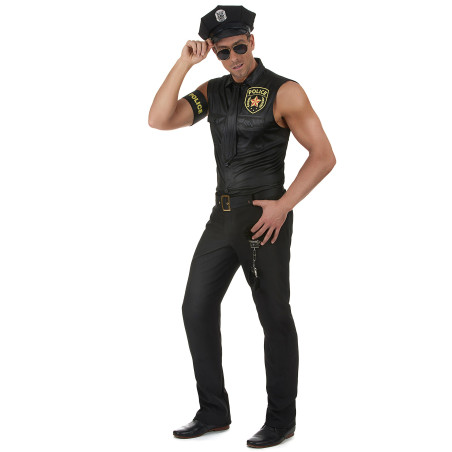 Costume sexy de policier pour homme