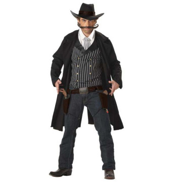 Déguisement cow-boy homme Santa Maria noir