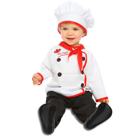 Déguisement petit chef bébé