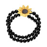 Bracelet tournesol hippie pour adulte