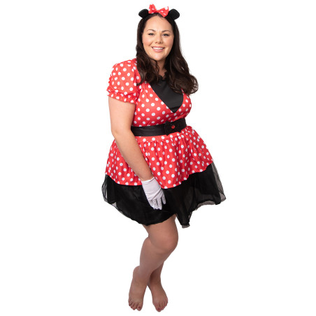 Déguisement Miss Mouse grande taille femme