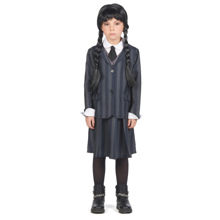 Déguisement uniforme scolaire gothique enfant