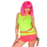 Ceinture femme fluo orange