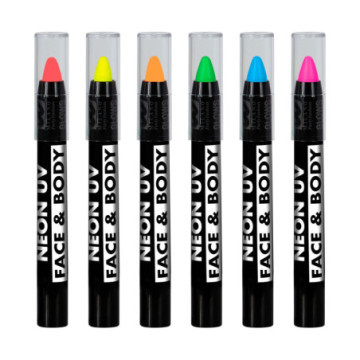 Pack de crayons fluo multicolore