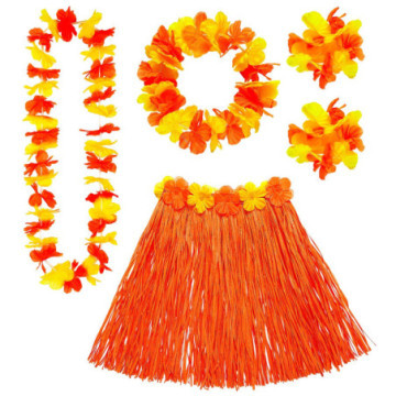 Pack hawai orange costume