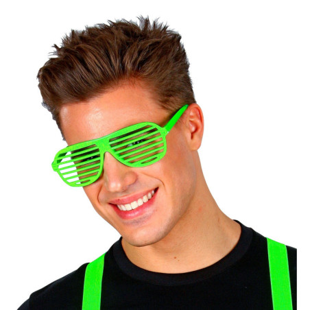 Lunettes verte fluo