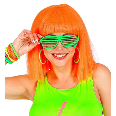 Lunettes verte fluo