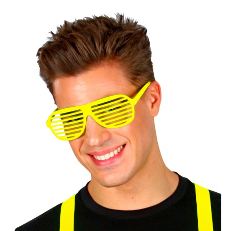 Lunettes fluo jaune