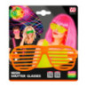 Lunettes fluo orange