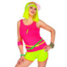 Haut rose fluo