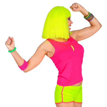 Haut rose fluo