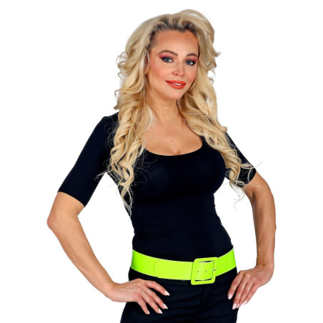 Ceinture large jaune best sale