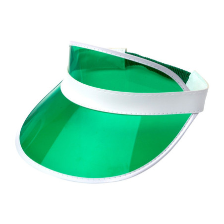 Casquette verte visière