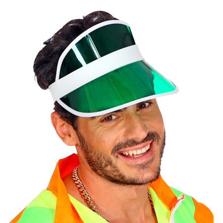 Casquette verte visière