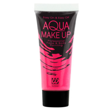 Maquillage rose fluo