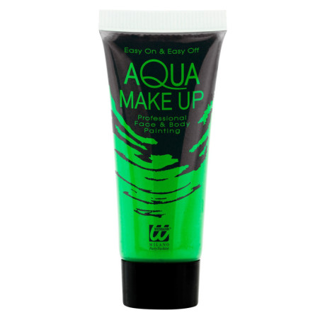 Maquillage fluo vert