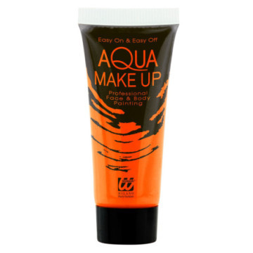 Maquillage fluo orange