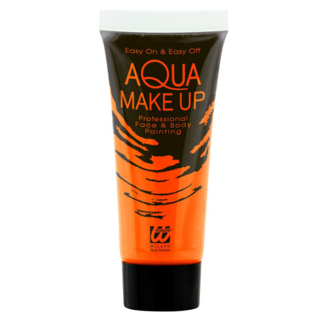 Maquillage fluo orange