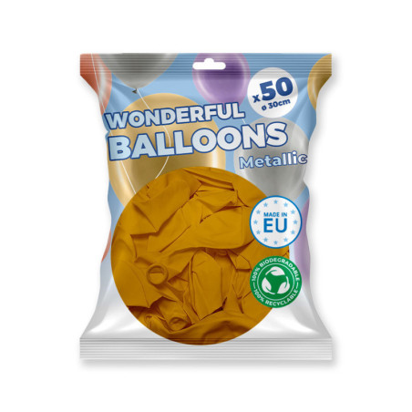 Pack de 50 ballons 30 cm