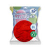 Pack de 50 ballons rouge