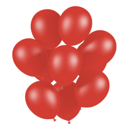 Pack de 50 ballons rouge