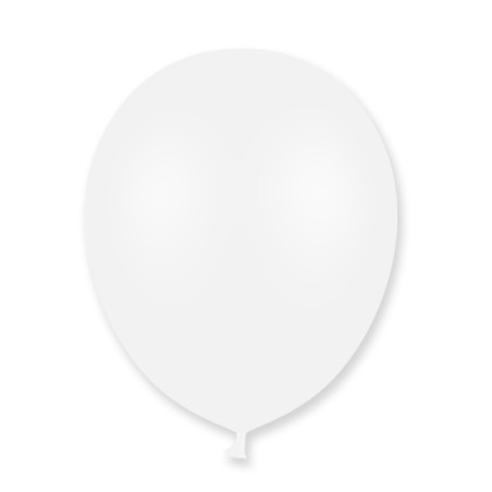 pack 50 ballons blanc