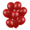 Pack de 50 ballons rouge métal