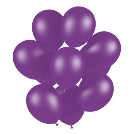 Pack 50 ballons violet