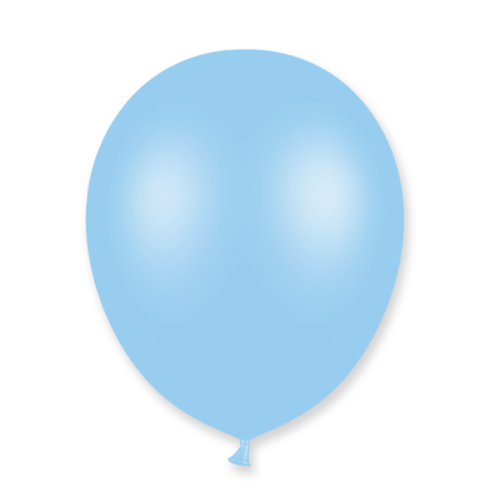 Pack 50 ballons bleu clair