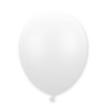 Pack 50 ballons métal blanc