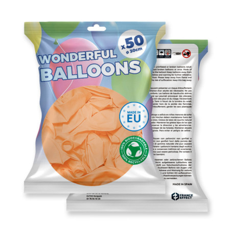 pack 50 ballons pêche