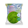 Pack 50 ballons vert pistache