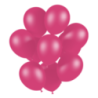 Pack 50 ballons fuchsia