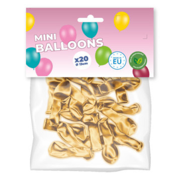 pack 20 mini ballons or