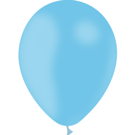 Mini ballons bleu ciel