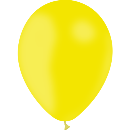 Mini ballons jaune