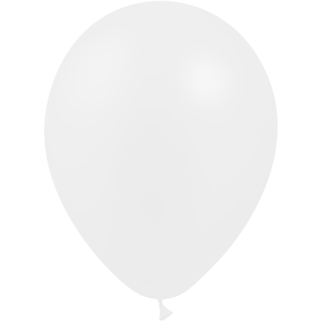 Mini ballons blanc