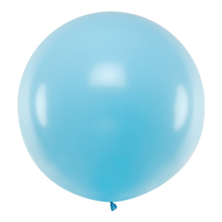 Ballon géant bleu ciel