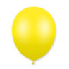 Pack 50 ballons jaune métal