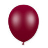 pack 50 ballons métal bordeaux