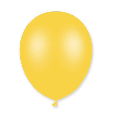 pack 20 ballons jaune fluo