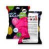 Pack 20 ballons rose fluo