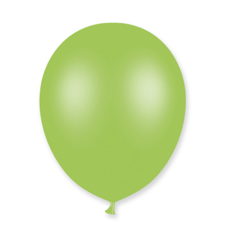 Pack 20 ballons vert fluo