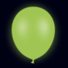 Pack 20 ballons vert fluo