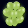 Pack 20 ballons vert fluo