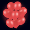 Pack 20 ballons rouge fluo