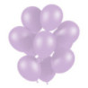 Pack 50 ballons violet pastel