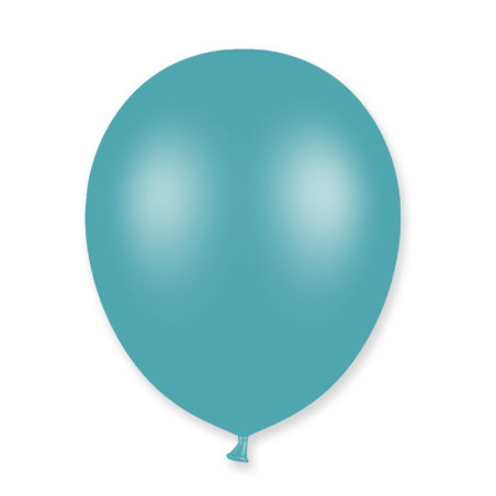 Pack de 50 ballons turquoise