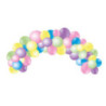 Pack arche 55 ballons pastel mix